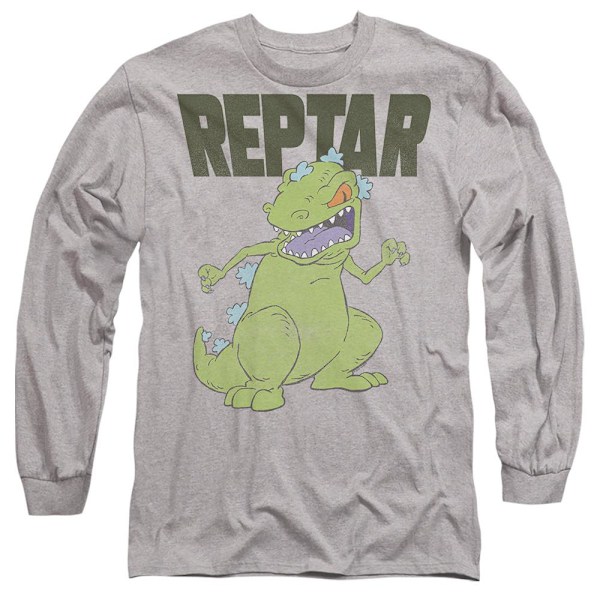 Rugrats Unisex Vuxen Stor Reptar T-Shirt L Sport Heather Sport Heather L