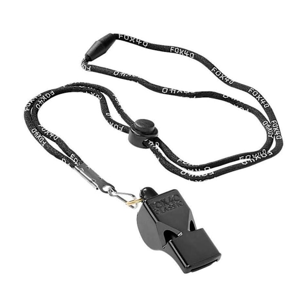 Fox 40 Classic Sports Whistle One Size Svart Black One Size
