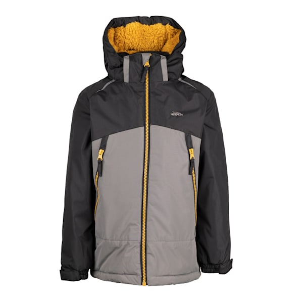 Trespass Barn/Barn Discover Contrast Zip Jacka 5-6 År Storm Grey 5-6 Years