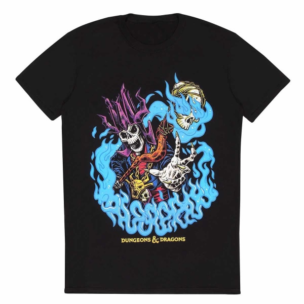 Dungeons & Dragons Unisex Adult Acererak Color Pop T-Shirt SB Black S