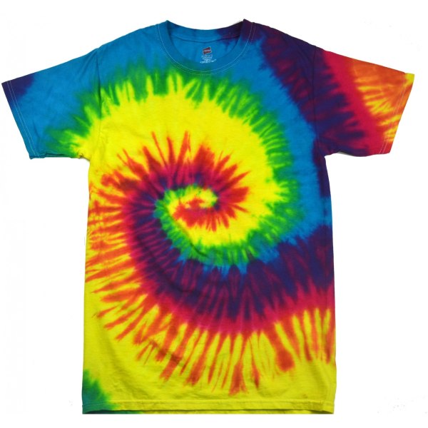 Colortone Kids/Childrens Rainbow Tie-Dye Heavyweight T-Shirt XS Independence XS
