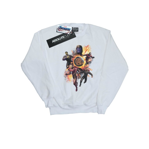 Marvel Womens/Ladies Avengers Endgame Explosion Team Sweatshirt White M