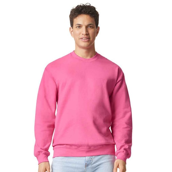 Gildan Mens Softstyle Midweight Sweatshirt M Pink Lemonade Pink Lemonade M
