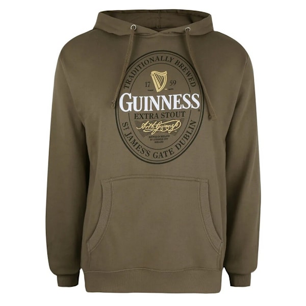 Guinness Mens Signature Hoodie S Mörk Oliv Dark Olive S