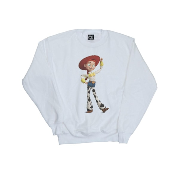 Disney Boys Toy Story Jessie Pose Sweatshirt 7-8 år Vit White 7-8 Years