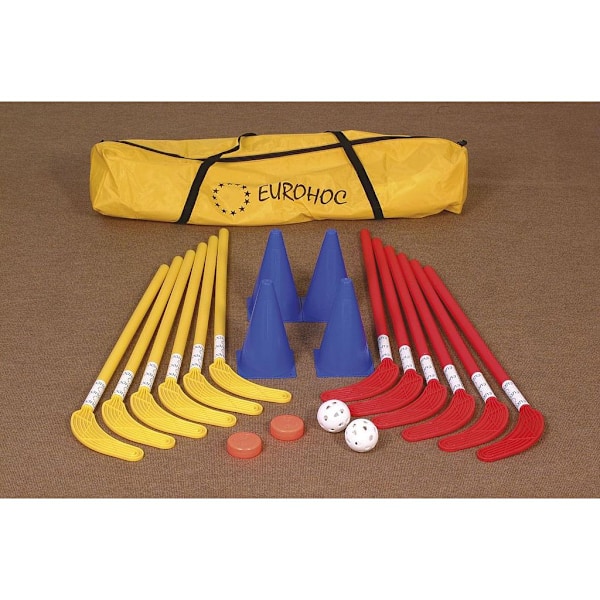 Eurohoc Barn/Barn Hockey Set En Storlek Flerfärgad Multicoloured One Size