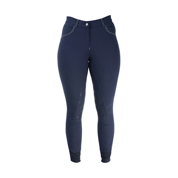 HyPERFORMANCE Dam/Dam Highgrove Breeches 28in Marinblå/Silver Navy/Silver 28in