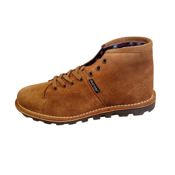 Grafters Unisex Heritage Mocka Monkey Boots 5 UK Tan Tan 5 UK