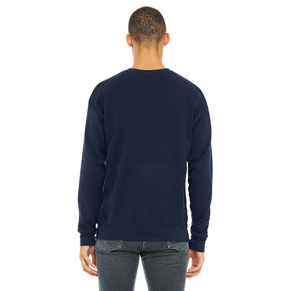 Bella + Canvas Unisex Drop Shoulder Sweatshirt S Navy Navy S