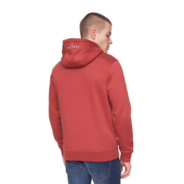 Henleys Mens Classhen Hoodie M Mörkröd Deep Red M