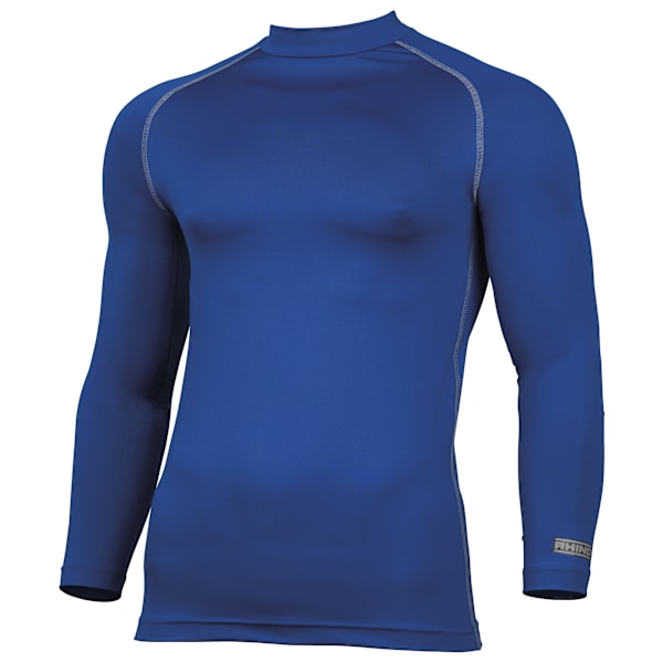Rhino Termobyxor för män, långärmad baslager, väst, L/ Royal L/XL