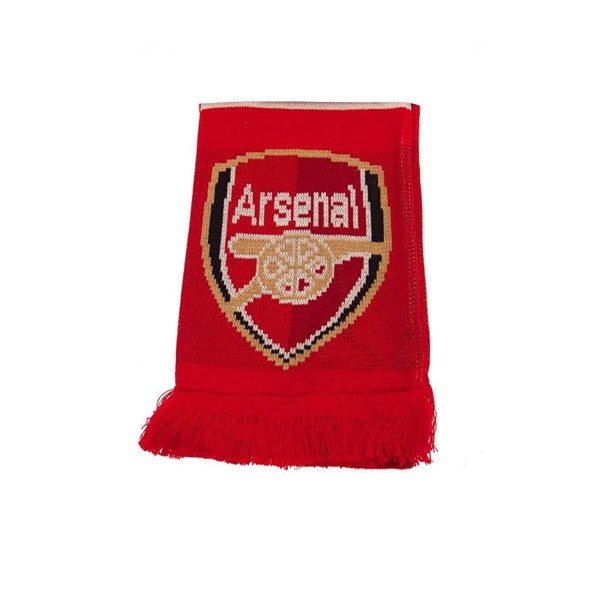 Arsenal FC Gunners Scarf One Size Röd/Vit Red/White One Size