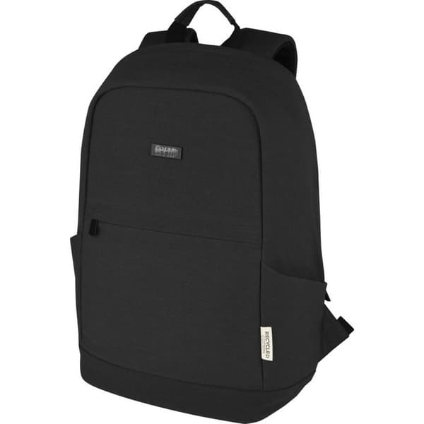 Joey Canvas Anti-Theft 18L Laptop Ryggsäck En Storlek Solid Svart Solid Black One Size