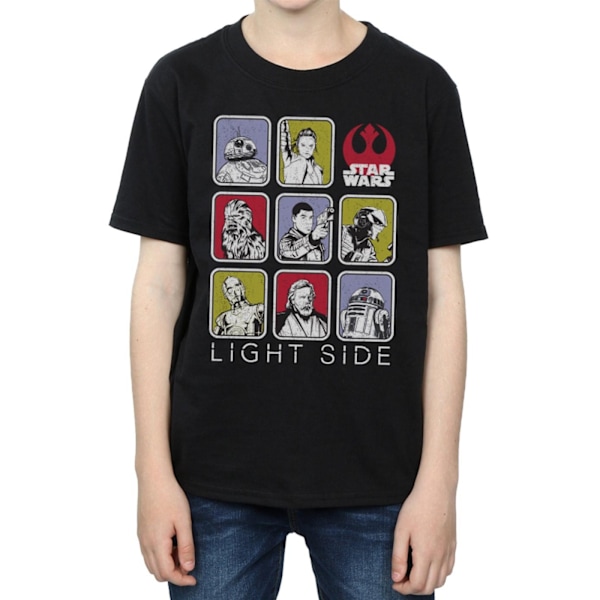 Star Wars Boys The Last Jedi Multi Character T-Shirt 7-8 år Black 7-8 Years