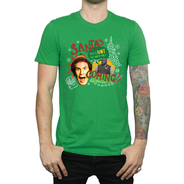 Elf herr North Pole T-shirt L irländsk grön Irish Green L