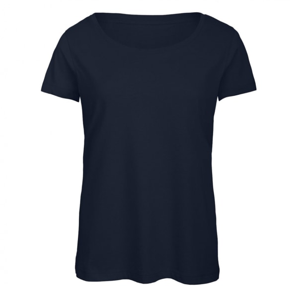 B&C Dam/Dam Favorit Triblend T-shirt i bomull 2XL Marinblå Bl Navy Blue 2XL