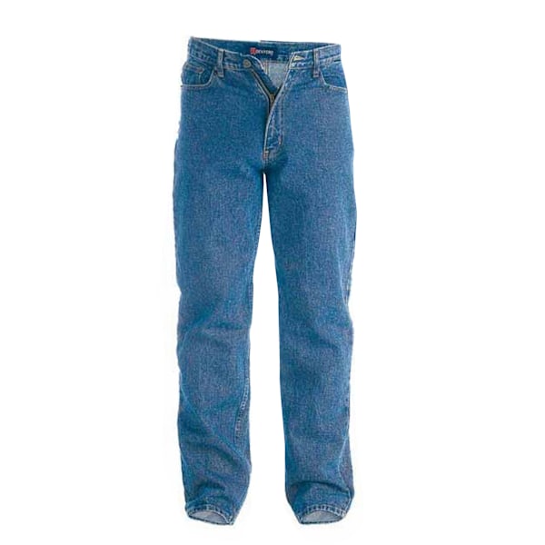 Duke Herr D555 Rockford Carlos Stretch Jeans 34R Svart Black 34R