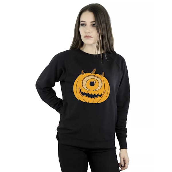 Monsters Inc Dam/Kvinnor Pumpa Halloween Tröja XXL Svart Black XXL