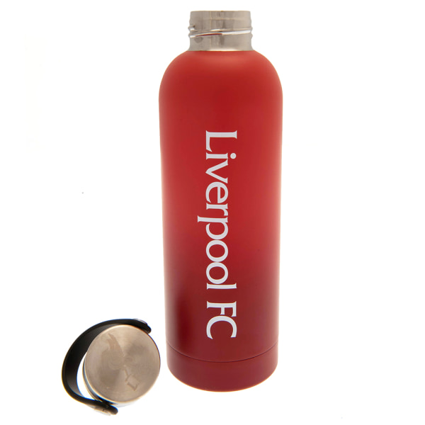 Liverpool FC Crest Thermal Flask One Size Röd/Vit/Silver Red/White/Silver One Size