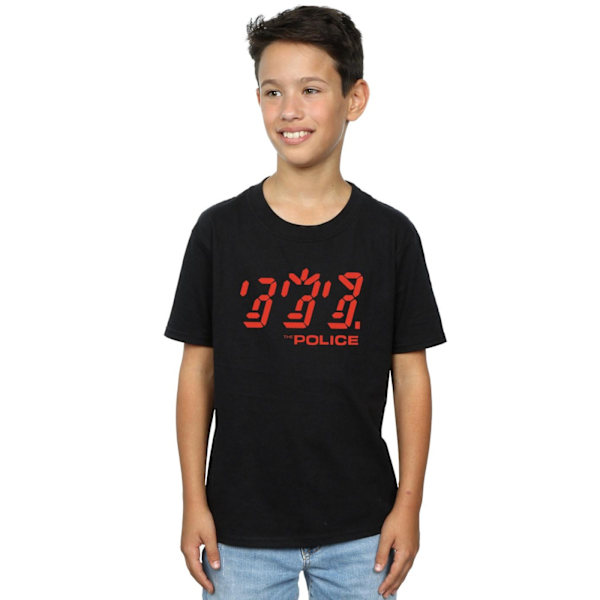 The Police Boys Ghost Icon T-Shirt 12-13 år Svart Black 12-13 Years