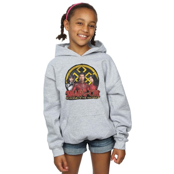 Marvel Girls Shang-Chi And The Legend Of The Ten Rings Group Lo Sports Grey 7-8 Years