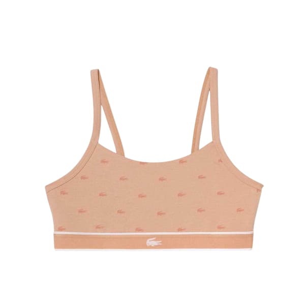 Lacoste Dam/Dam Stretch Bralette XXL Rosa Pink XXL