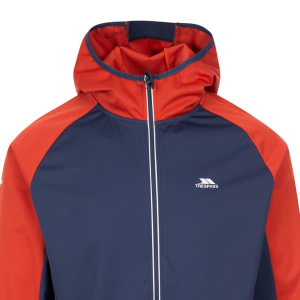Trespass Herr Furst Active Soft Shell Jacka XXL Marinblå Navy XXL