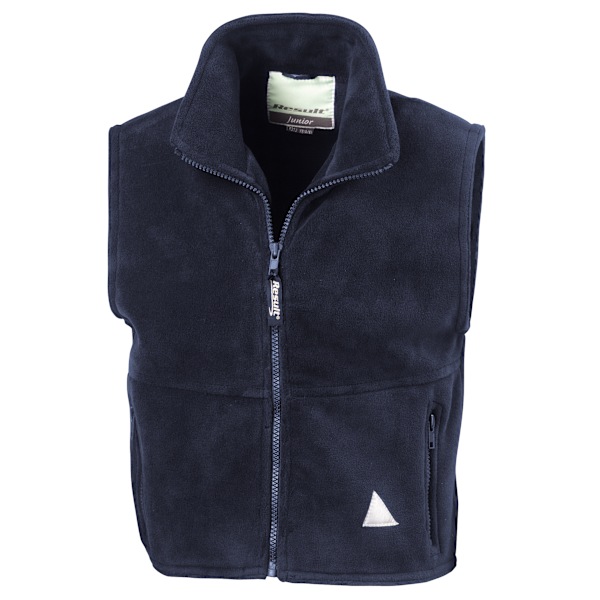 Result Barn Unisex Anti-Pill Polar-Therm® Fleece Bodywarmer Navy S