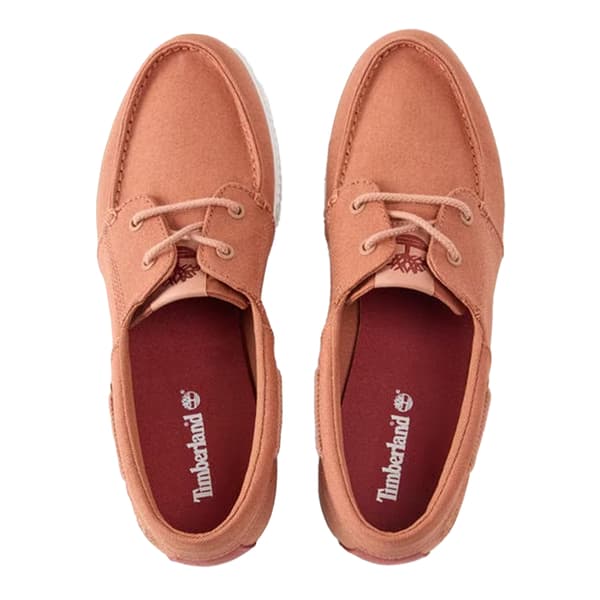 Timberland Herr Canvas Flat Båtskor 8 UK Rost Rust 8 UK