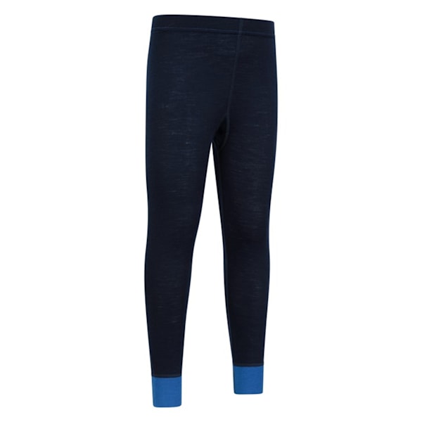 Mountain Warehouse Barn/Barn II Merinoull Baslager Botten Black/Blue 5-6 Years