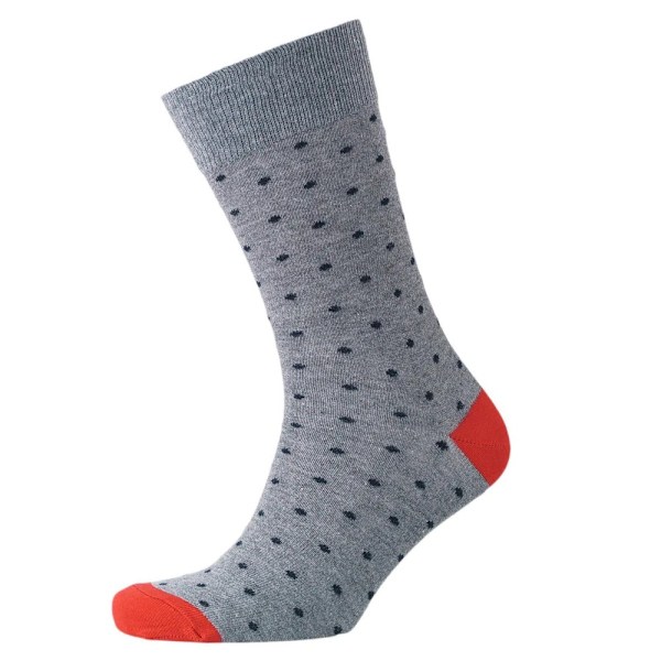 Money Mens Dotted Socks (3-pack) One Size Light Grey/Night Sky Light Grey/Night Sky One Size