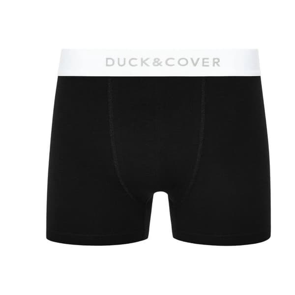 Duck and Cover Herr Sagnet Boxershorts (3-pack) M Grå/Vit Grey/White/Black M