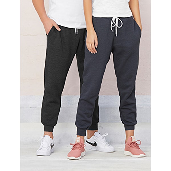Bella + Canvas Unisex Jogger Sweatpants XL Mörkgråmelerad Dark Grey Heather XL