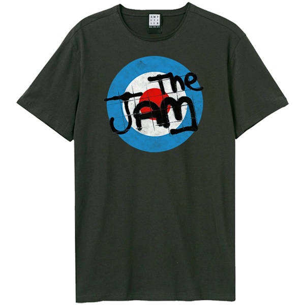 Amplified Unisex Adult Target The Jam Vintage T-Shirt L Svart Black L