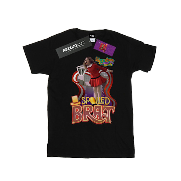 Willy Wonka Och Chokladfabriken Herr Spoiled Brat T-Shirt Black 4XL