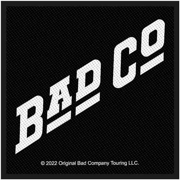 Bad Company Est 1973 Patch One Size Svart/Vit Black/White One Size