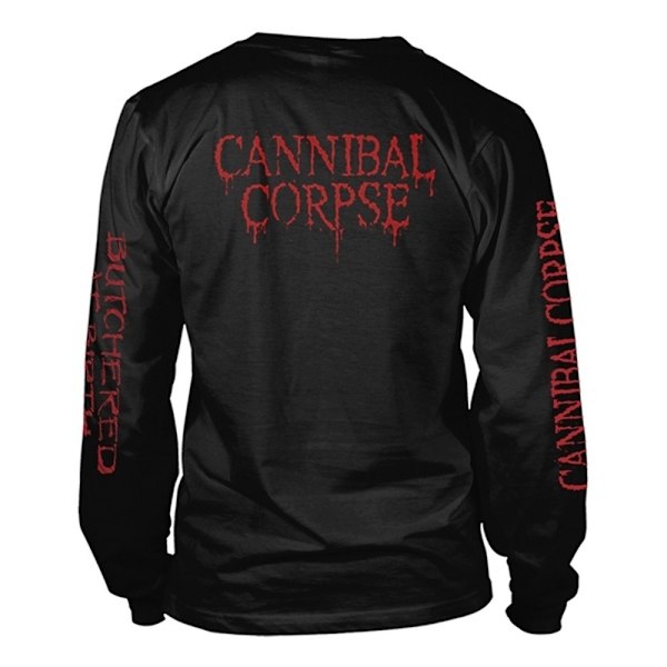 Cannibal Corpse Unisex Vuxen Butchered At Birth Långärmad T-shirt Black M