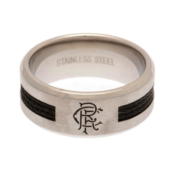 Rangers FC Inläggsring U Silver/Svart Silver/Black U