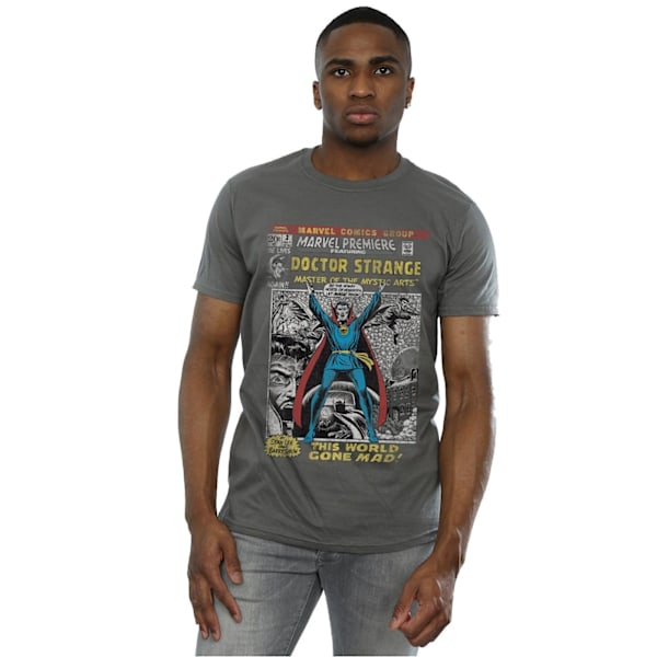 Marvel Doctor Strange Comic Cover T-shirt XL Charcoal Charcoal XL