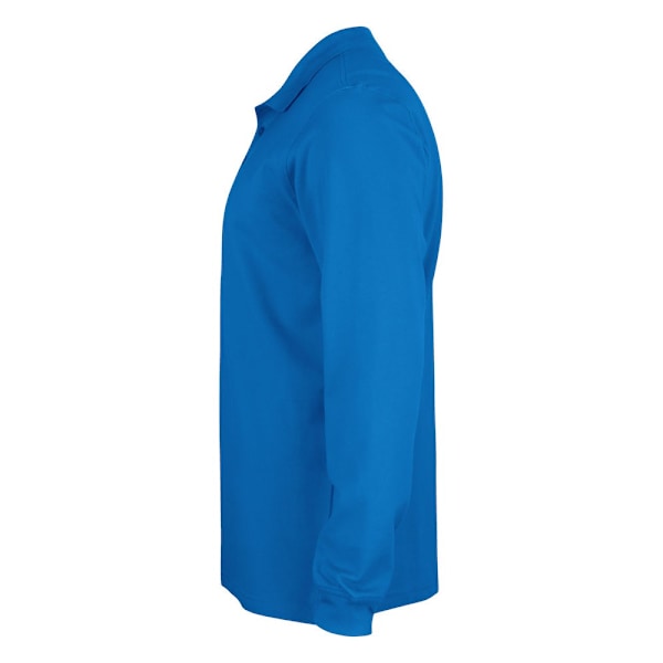Clique Classic Lincoln långärmad poloskjorta XL Royal Bl Royal Blue XL