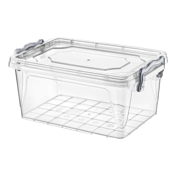 Hobby Life Rektangulär 1,5L Förvaringslåda En Storlek Klar Clear One Size