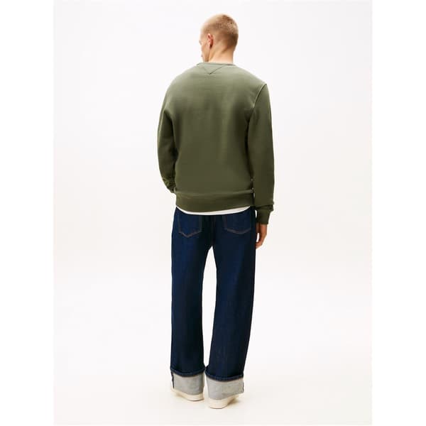 Tommy Jeans Herr Logotyp Tröja S Tenn Pewter S