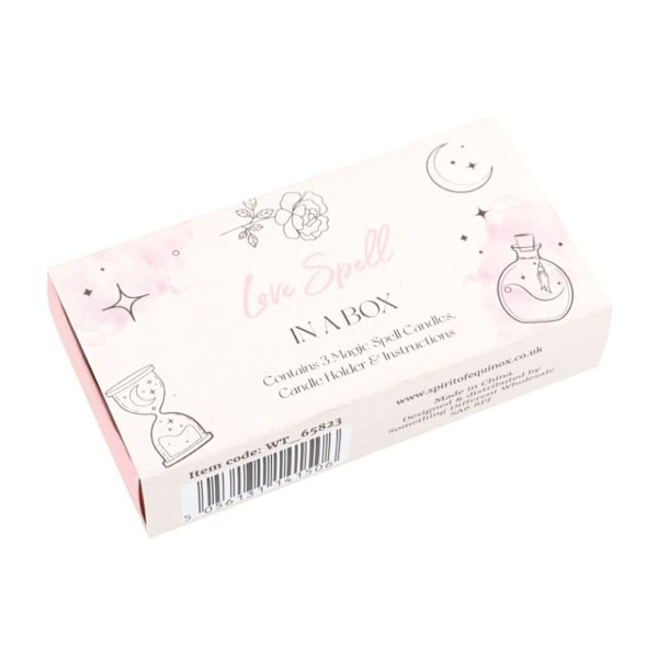 Something Different Magic Love Spell Candles (3-pack) En Si Pink One Size