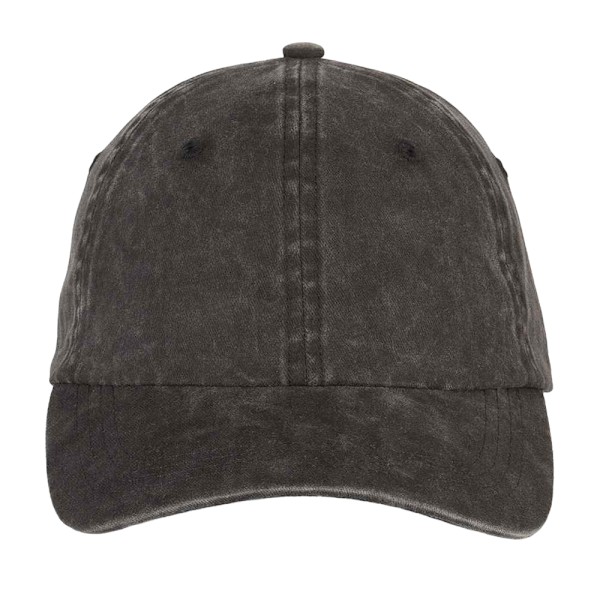 Native Spirit Unisex Vuxen Faded Washed Baseball Cap En Storlek B Black One Size