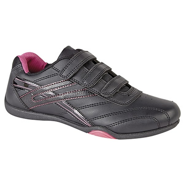 Dek Womens/Ladies Raven 3 Touch Fastening Trainers 7 UK Svart/Fuchsia Black/Fuchsia 7 UK