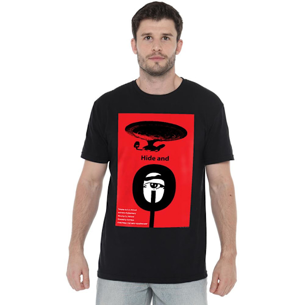 Star Trek Herr The Next Generation Säsong 1 Avsnitt 10 T-Shirt Black XL