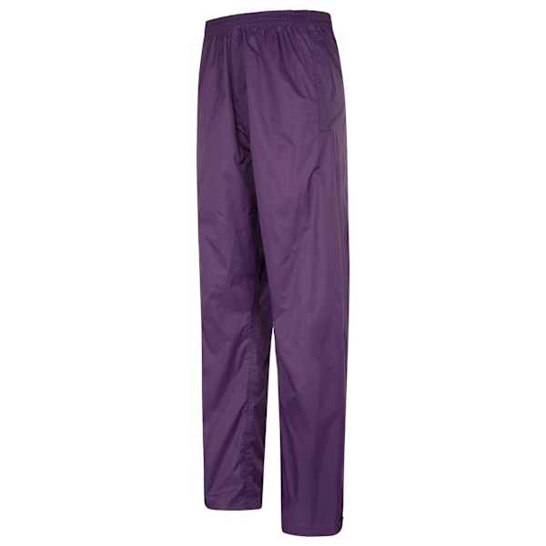 Mountain Warehouse Dam/Damer Pakka Vattentäta Överbyxor Purple 8 UK R