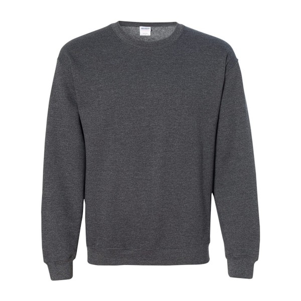 Gildan Heavy Blend Unisex Crewneck Sweatshirt M Dark Heat Dark Heather M