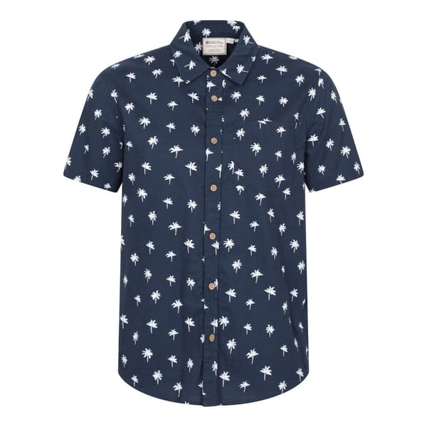 Mountain Warehouse Preston Illustrationskjorta för män 4XL Blå Blue 4XL