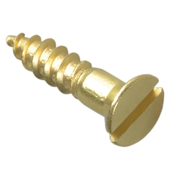 Forgefix Träskruvar, Spårskruv, Försänkt, Mässing 3/4 tum x 8 ForgePack 2 Multi Colour 3/4in x 8 ForgePack 20